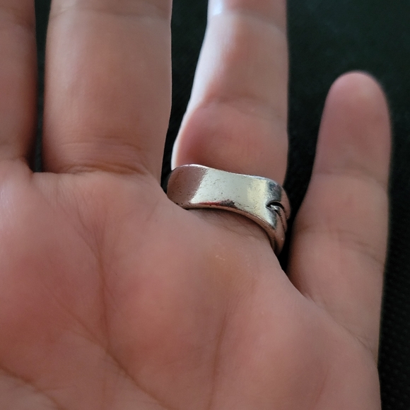 Sz 9 Skull smoke large smoke Biker ring - Picture 6 of 10